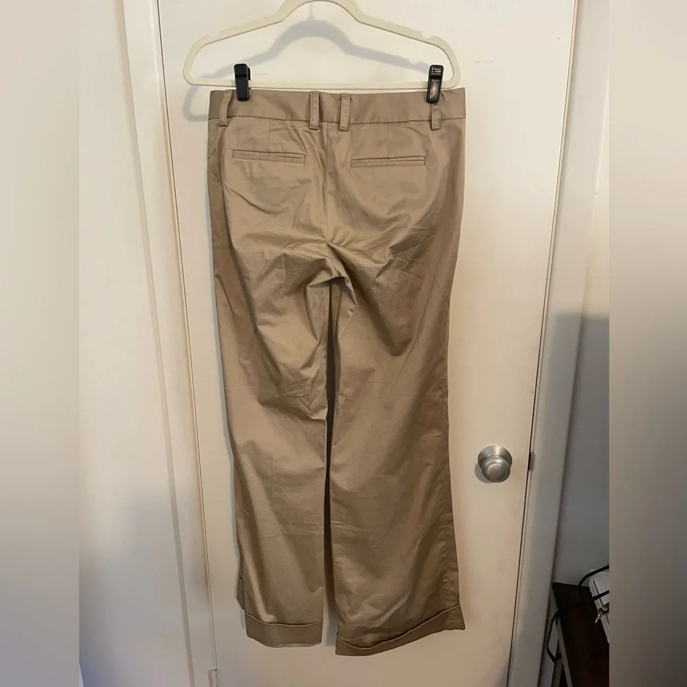 Jcrew cuffed cotton pants.